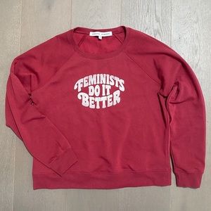 Rebecca Minkoff Feminist Jennings Sweatshirt